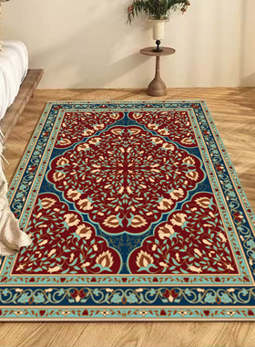 水晶绒复古民族风家用祈祷地毯加厚茶几客厅衣帽间卧室prayer mat