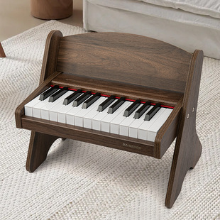 木质儿童25键电子琴初学者入门幼儿宝宝小钢琴男女孩玩具生日礼物