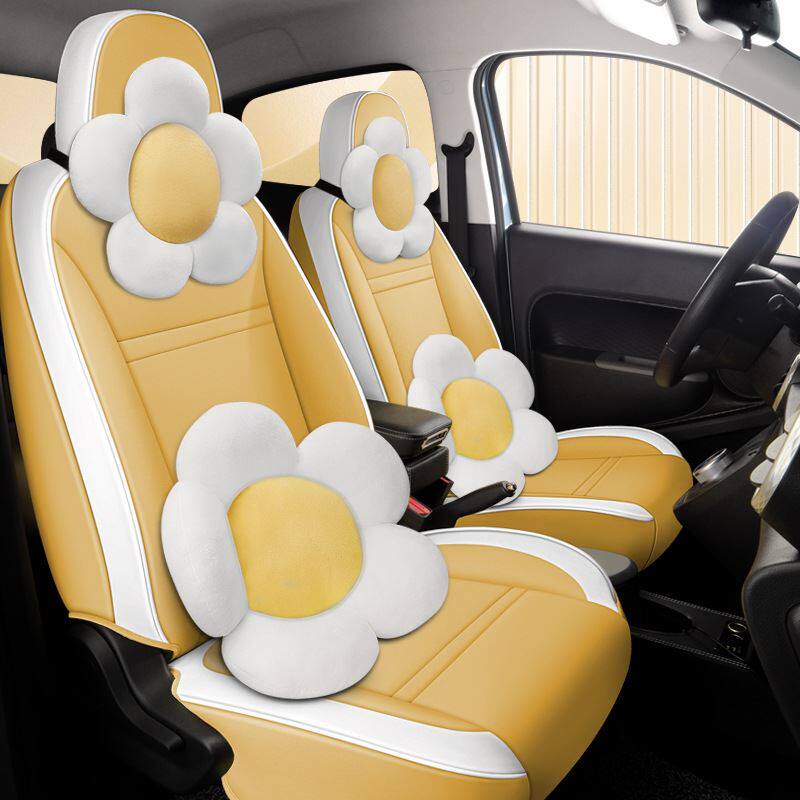 极速适用于欧拉黑猫R1白猫w专车专用全包汽车坐垫 四季女士可爱时