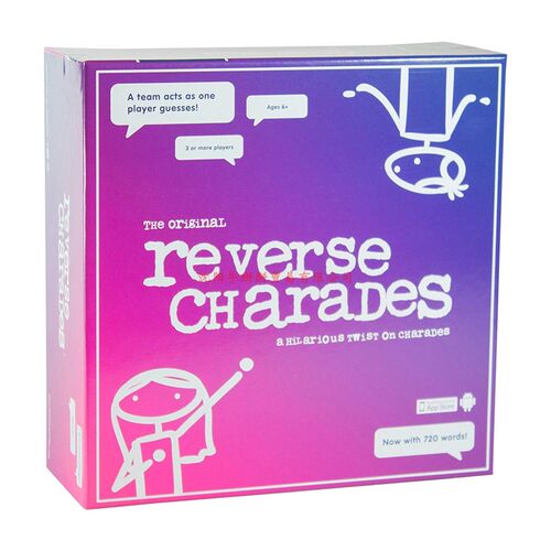新品Reverse Charades BoardZ Game