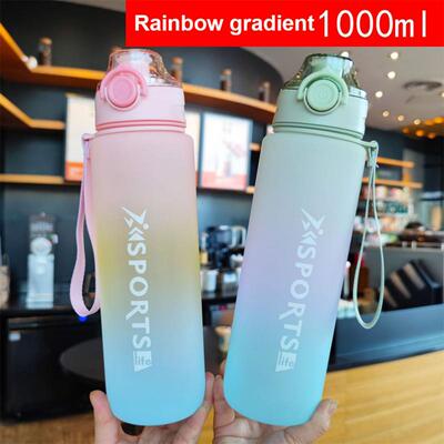 新品1000ml High Quality Material OutdoorK Fitness Water Bott