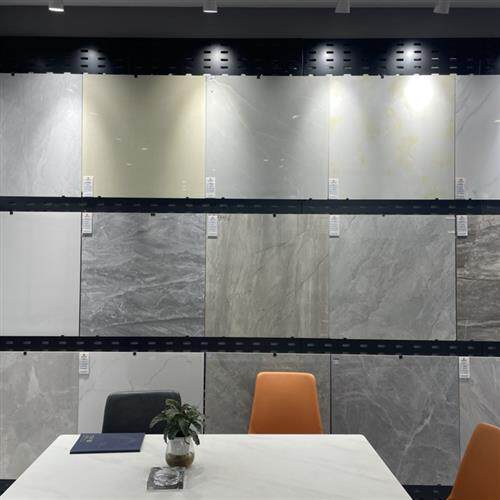 极速客厅瓷砖全f抛釉800X800黄白聚晶普拉提防滑地砖玻化砖600X60