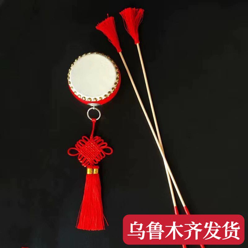 新品凤阳花鼓公开课用鼓教学用A乐器民族小鼓双条鼓鼓表演用鼓全