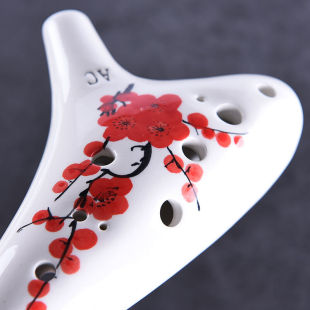 极速厂家陶笛12孔专业初r学入门中音C调演奏款 十二孔ac调陶埙6笛