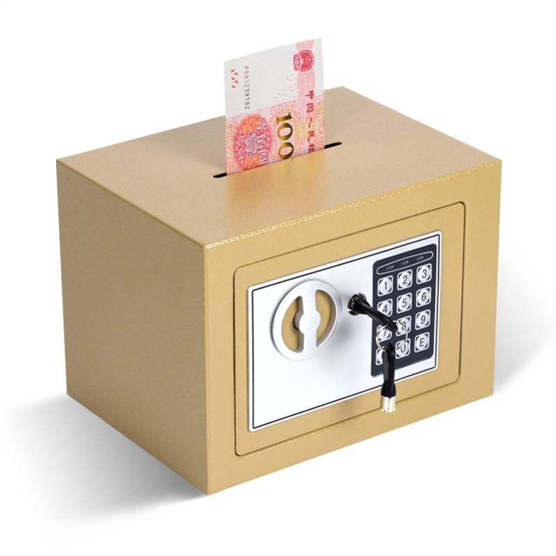 极速厂家家用保险柜箱2023存钱罐钥匙锁不锈O钢儿童密码箱大容量,节庆用品/礼品,储蓄罐,淘宝优惠券,粉丝福利购,淘宝优惠卷