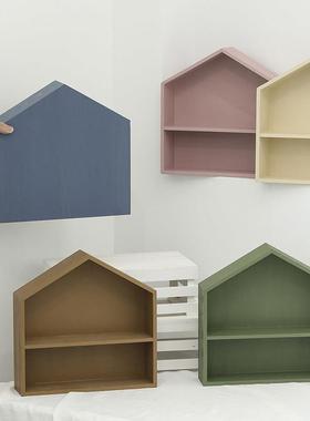 莫兰迪色家居饰品 房子造型软装摆件创意现代简约北欧轻奢工艺品