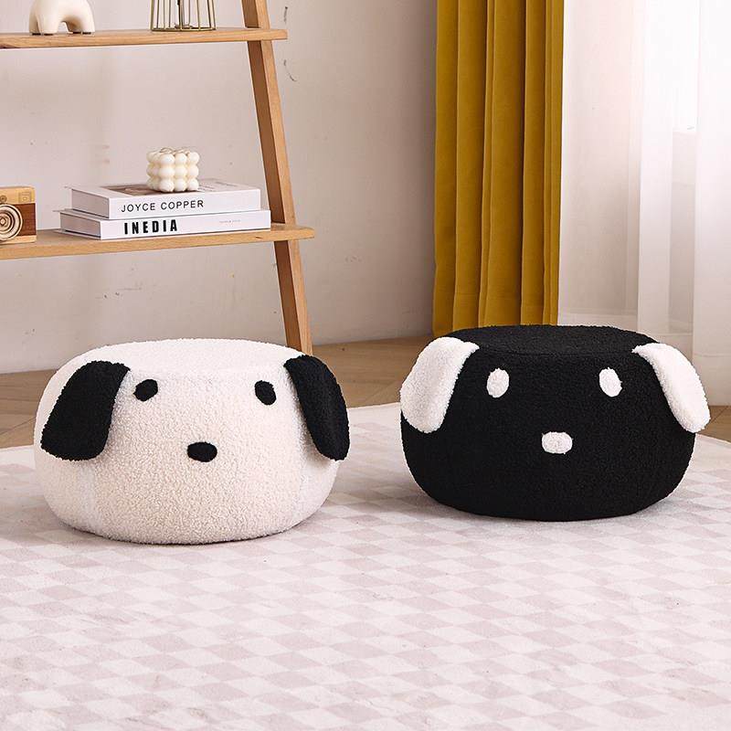 家用小凳子矮凳可爱小狗凳实木换鞋凳创意骰子凳网红板凳儿童凳子,住宅家具,矮凳,淘宝优惠券,粉丝福利购,淘宝优惠卷