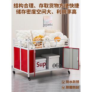 超市促销车特价车花车货架特卖车促销花车商场特卖甩货折叠售货车
