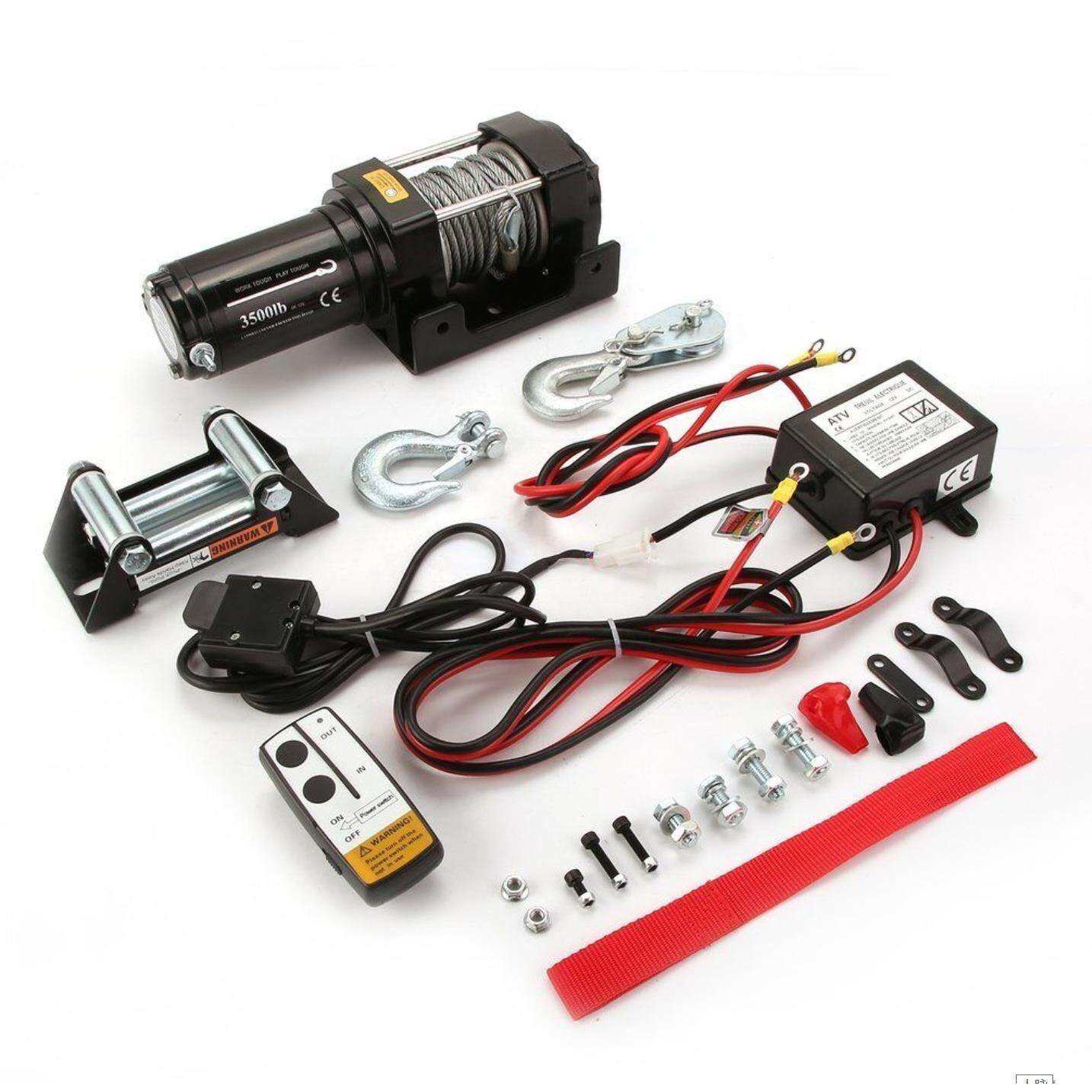 3500lbs 1588kg 拉力 UTV/ATV 电商 电动绞盘