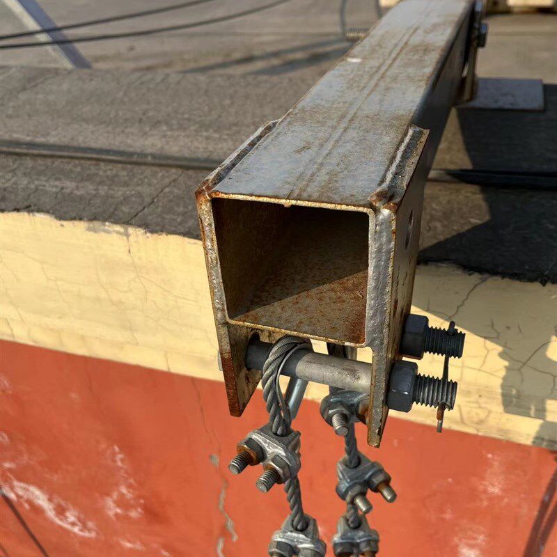 单人电动吊篮屋顶悬挑高空作业升降外墙施工吊篮单人电动吊板支架