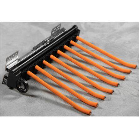 顶装裤架伸缩衣架 阻尼推拉裤夹 植绒裤抽 带缓冲衣帽间活动裤架