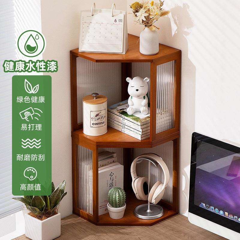 组合书柜子多功能家用客厅落地书架实木储物儿童大书橱多层置物架
