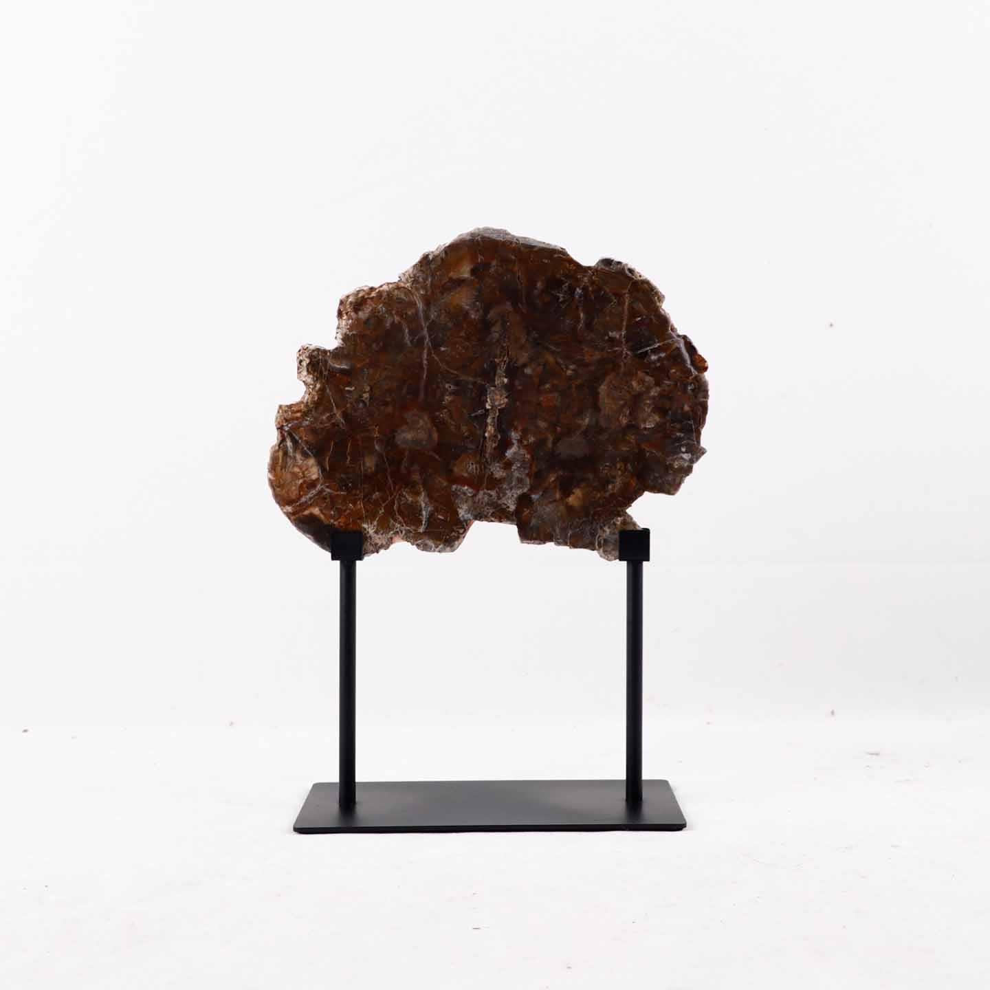 新中式木化石装饰摆件博古架展示柜样板间书房售楼处现代软装饰品