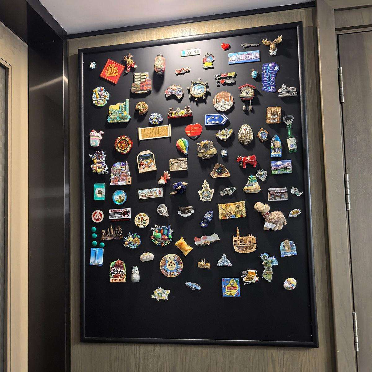 磁吸小黑板家用冰箱贴展示板摆摊用磁性磁力贴收纳板电表箱遮挡板