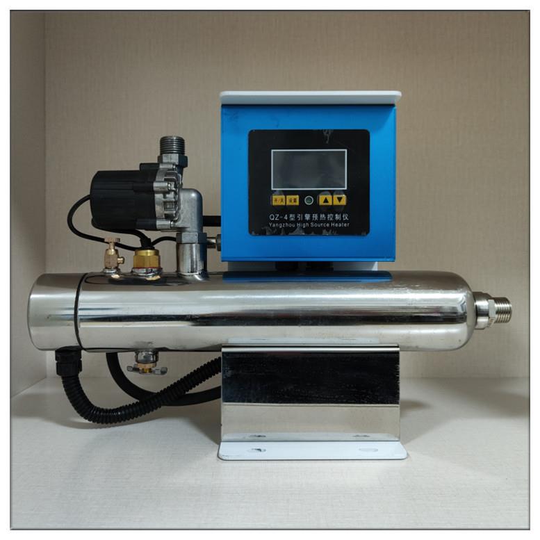 柴油发电机水套加热器带泵强制循环型QZ-4KW220V发动机低温预热器