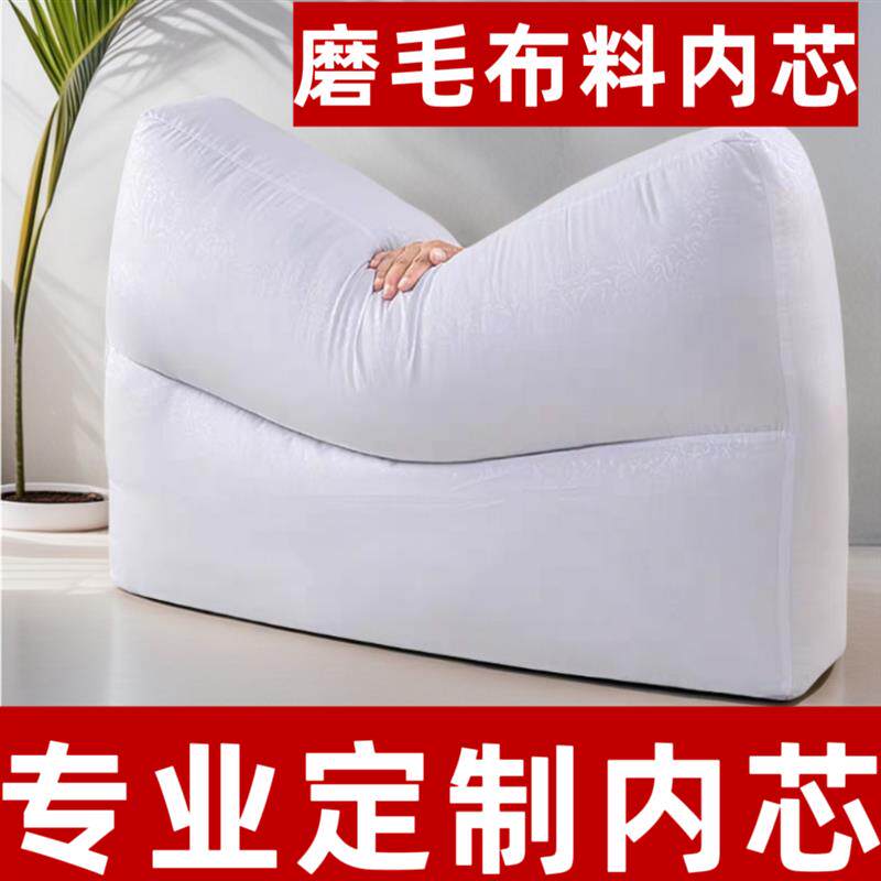速发沙发立体靠枕靠垫芯床头大靠背软包客厅正长方体抱枕腰枕内胆