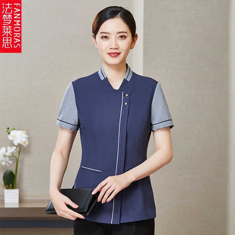 速发高员物业保洁工作服宾馆客房服务端工作服装物业清洁工套装