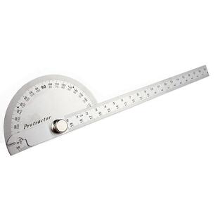 速发角度尺 简0量角器向角度测量尺量角尺度8易1钢角多功能活动角