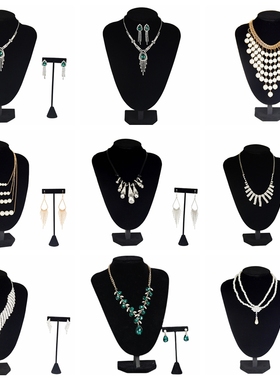 速发房铭软装家居样板华衣帽间衣柜台列化妆陈项链耳环首饰装饰品