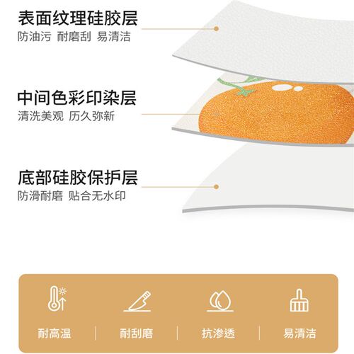 速发圆桌扇形餐垫中式免洗隔热餐具垫皮革茶几垫防烫垫防水防油餐