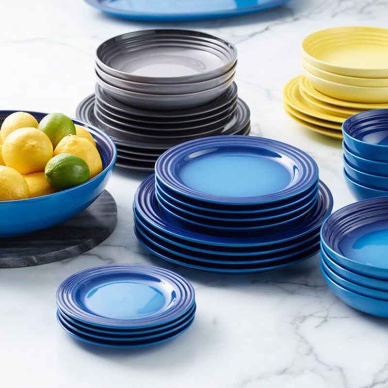 速发法国L2ct2e/2陶cm欧式7瓷盘菜盘餐具西餐盘家用平浅盘子