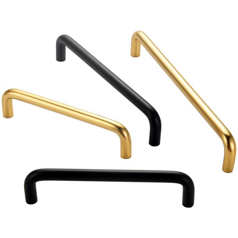 速发轻奢衣柜门把手鞋子柜柜橱柜门拉手抽屉手把金五黑色托盘