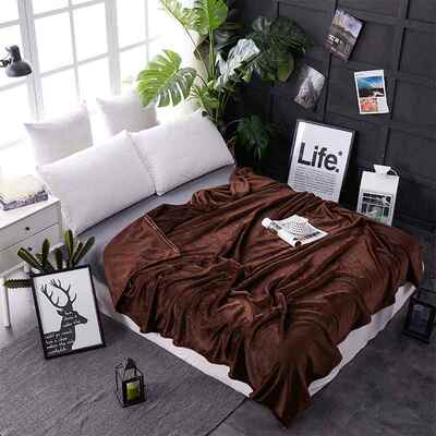 极速luxury flejece blanket sofa couch Throw warm blankets wi