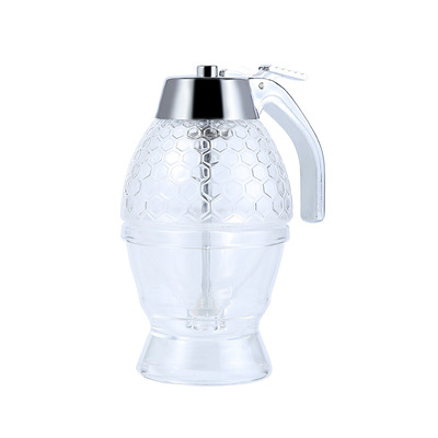 极速Japanese honey bottle honey jar squeeze honey Vjam press