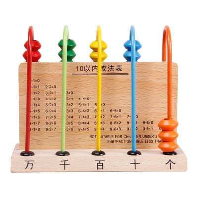 极速计数器小学二年级一年级数学小学生J下册二年级下教具算珠儿