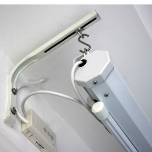 极速家用电动遥控投影幕布自动升降高清100寸12O0寸150寸投影机仪