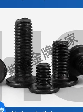 极低头内六角螺栓CBSS3-6 CBSS4-8 CBSS6-12 CBSS8-20发黑