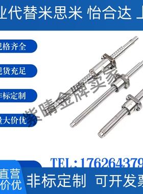 滚珠丝杆丝杠 C-TBSE TBSB1510 1516 1520 2005 2010 2020 2505