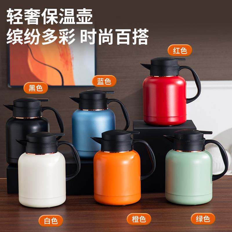 304智能显温保温壶不锈钢焖茶壶老白茶闷泡壶带过滤大容量暖水壶