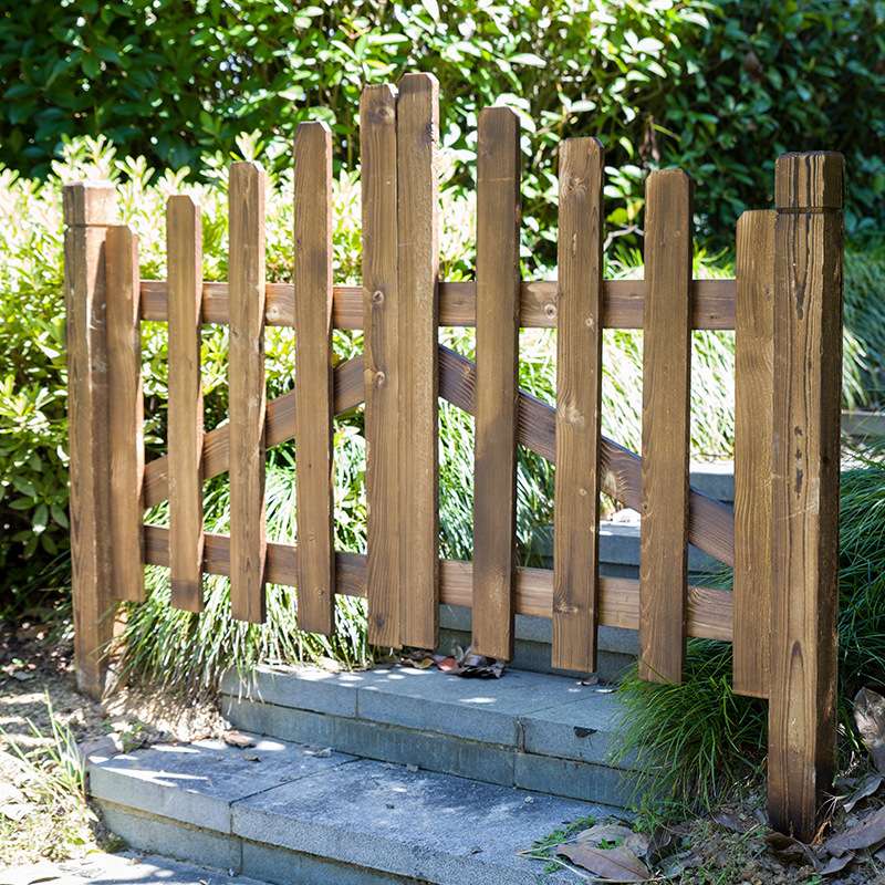 户外庭院碳化防腐实木拱门架子花园庭院装饰实木拱形落地架子