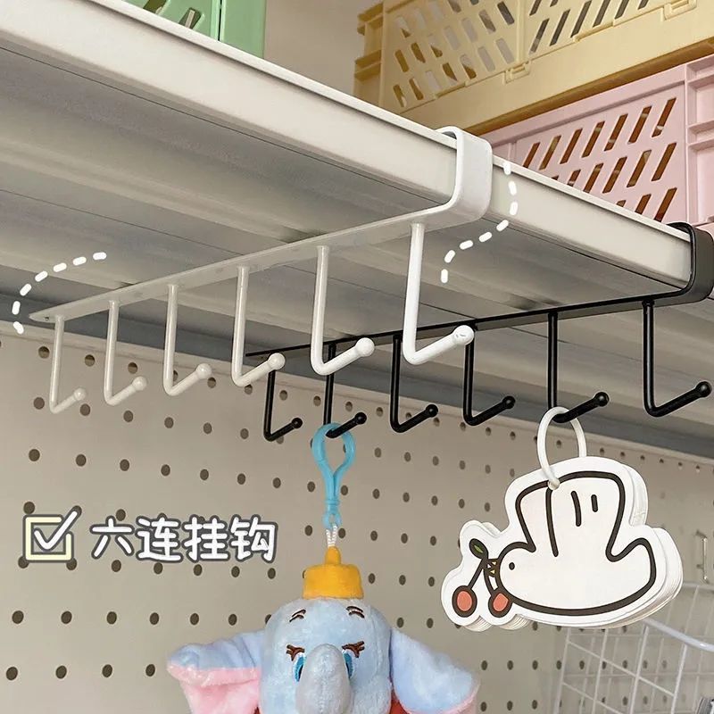 宿舍免打孔长排六连钩