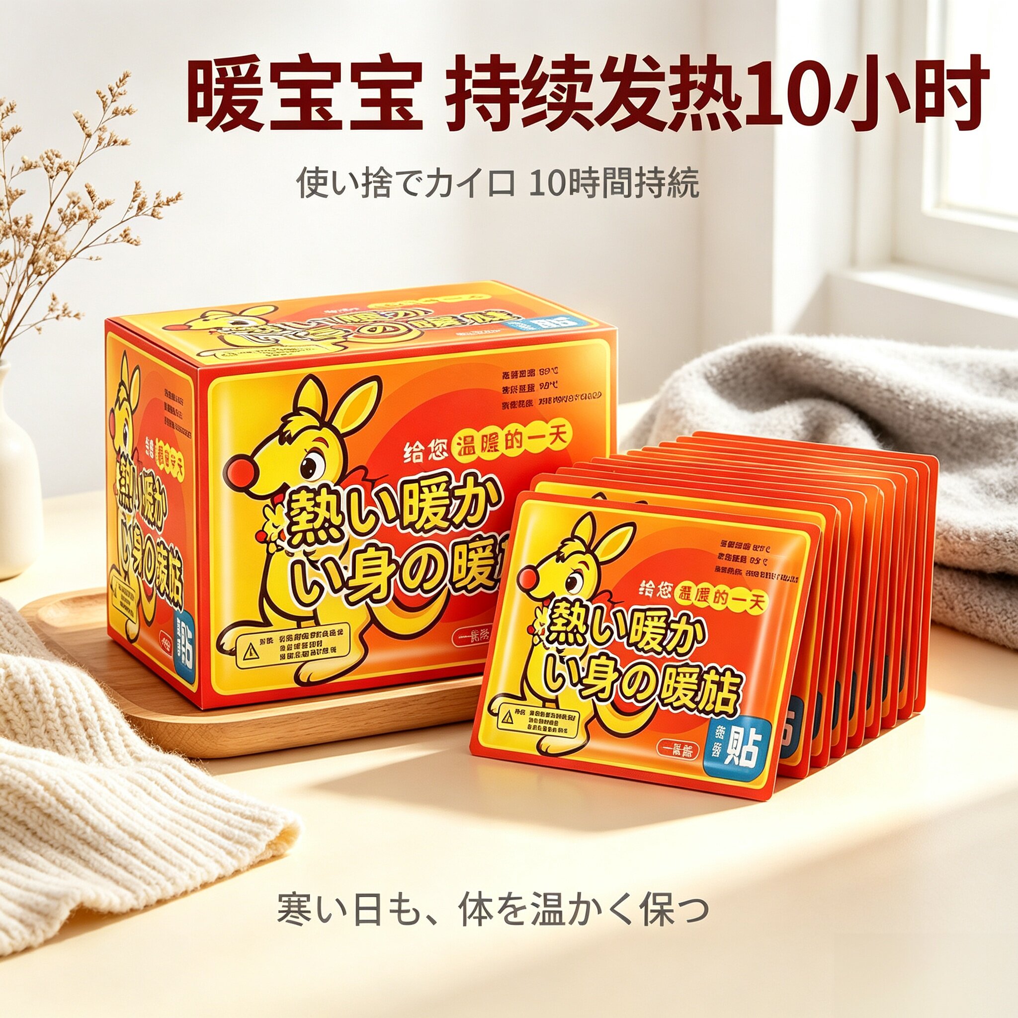 暖宝宝发热贴持久温暖全身防寒