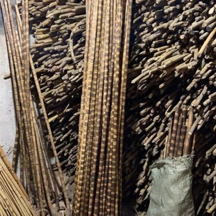 极速龙血实心金丝竹苗罗r汉竹手工打磨竹棍教鞭杆登山杖手杖拐武