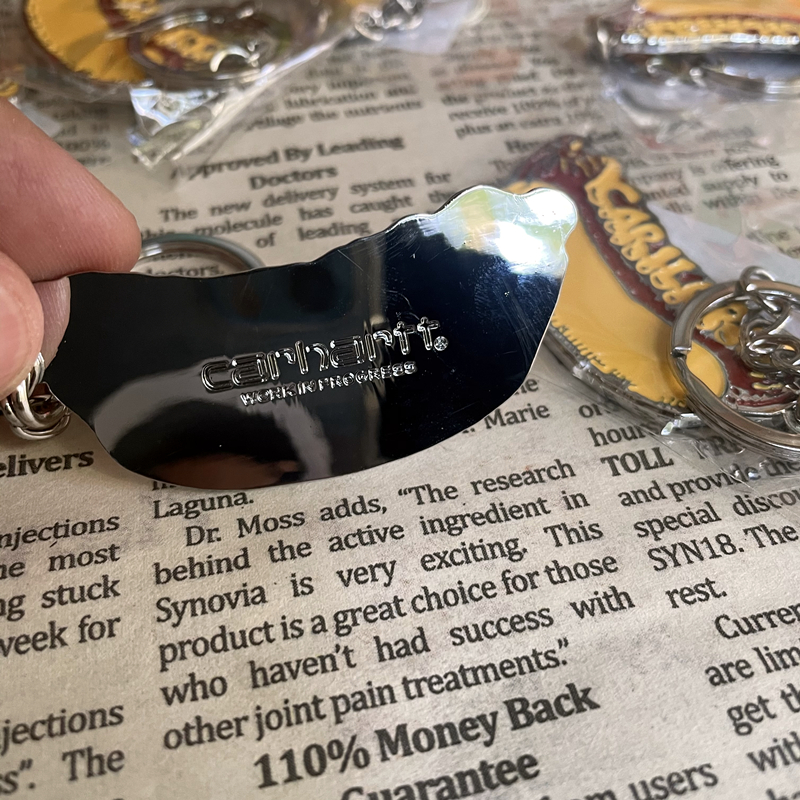 极速现货Carhartt卡哈特 WIwP Flavor Keychain 热狗钥匙扣潮流配