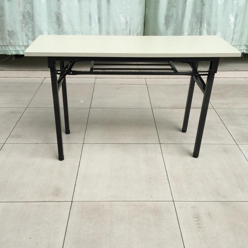 极速开会桌培训桌长条桌双层u折叠会议桌办公员工培训台1.21.4米1