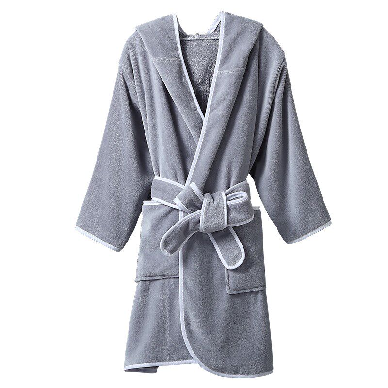 新品浴袍儿童纯棉吸水速干睡袍斗篷D全棉加厚小孩浴衣男女童毛巾