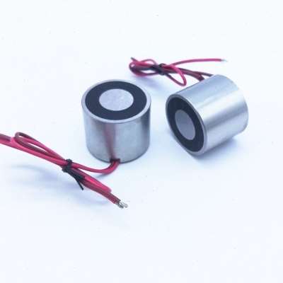 极速新款失电型吸盘式电磁铁P3529K通电消磁磁力30公斤V 12V24V直