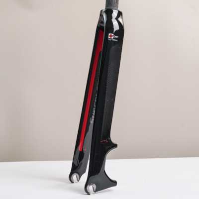 极速全碳纤维直管公路车硬叉碟刹前叉7G00c公路车全碳前叉自行车