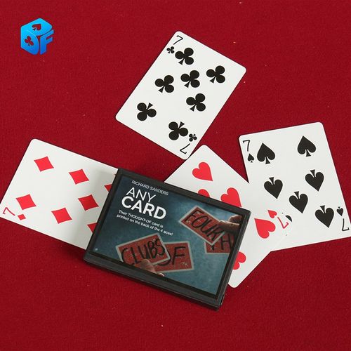 极速20a24 ANY CARD 任意想一张 近景互动震撼心灵预言魔术道具