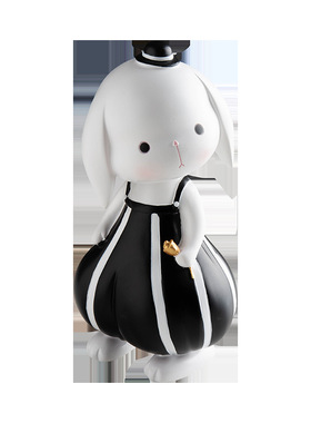 极速Nordic Resin Rabbitt Decoration Office Desk Artwork