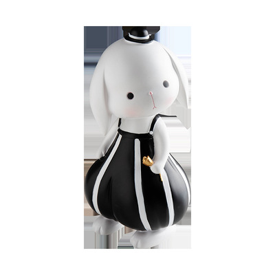 极速Nordic Resin Rabbitt Decoration Office Desk Artwork
