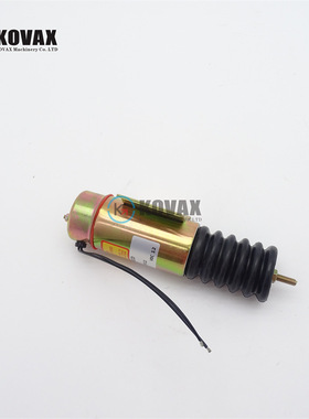 极速D513-A32V12 12V 康明斯熄火电磁阀2001-12E2U1W 挖土机机械