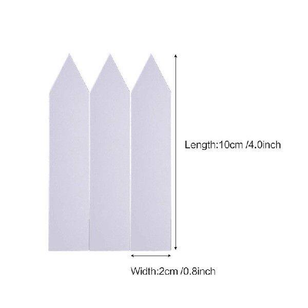 极速300 cPcs 4 Inch Plastic Plant Tags Garden Nursery Labels