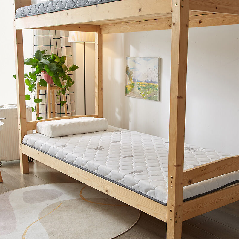 极速乳胶床垫学生宿舍上下床单人床褥子防K潮记忆海绵垫可折叠榻