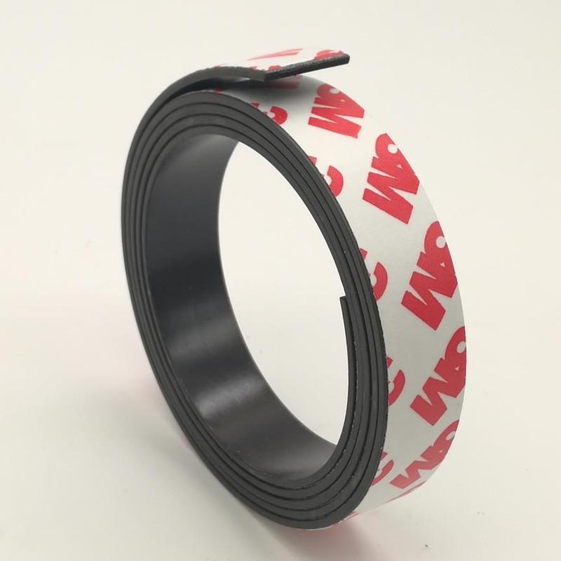 极速1 Meter Rhubber Magnet 15*1.5 mm self Adhesive Flexible
