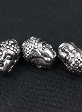 极速Pan DIY large hole bead Indian head shape three-dim.ensi
